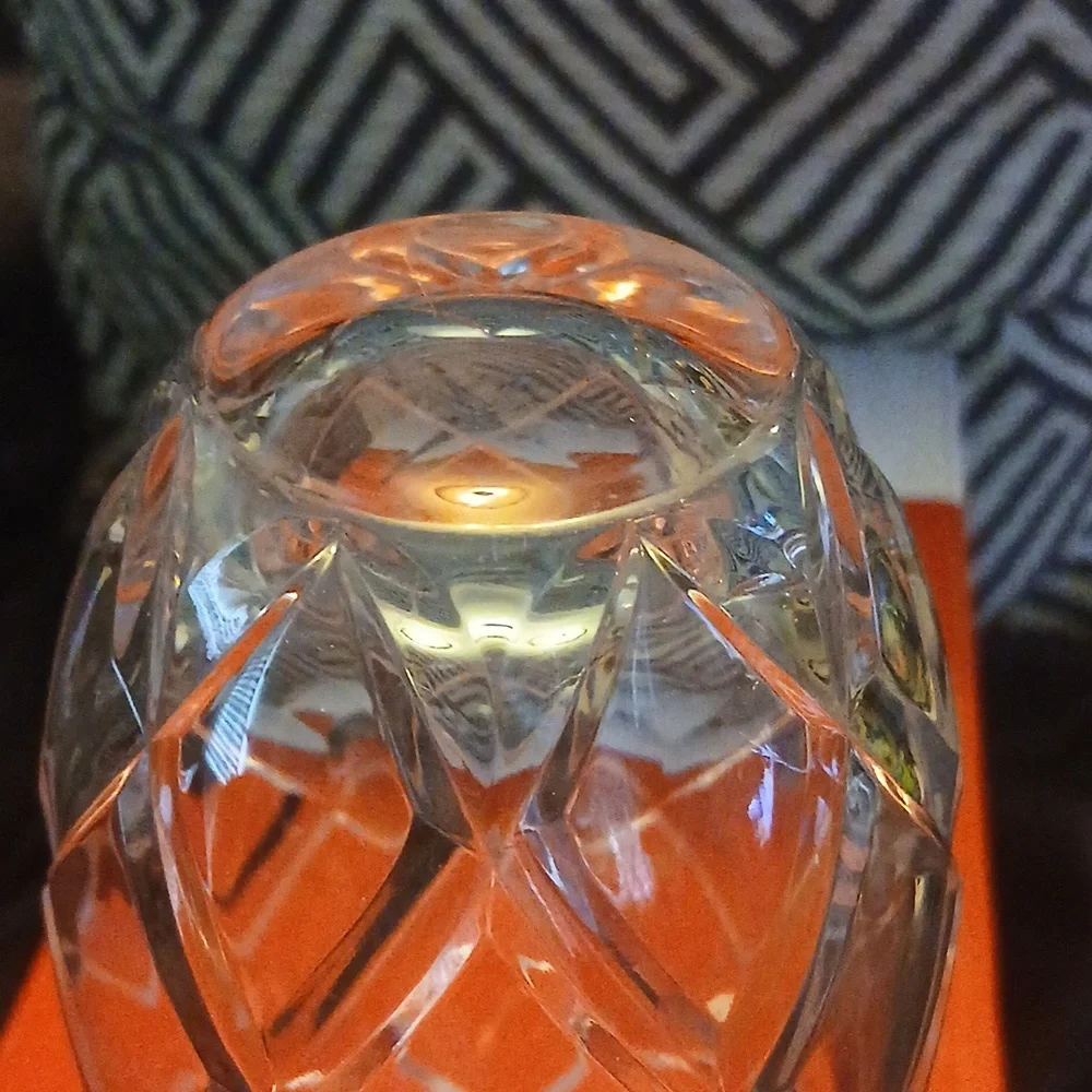 Mikasa Cut Glass Vase